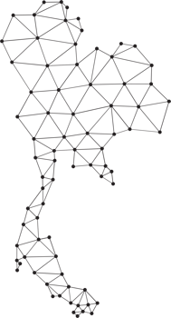 polygonal thailand map. png