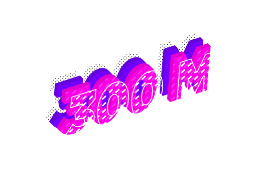 300 million subscribers celebration greeting Number with rose gold design png