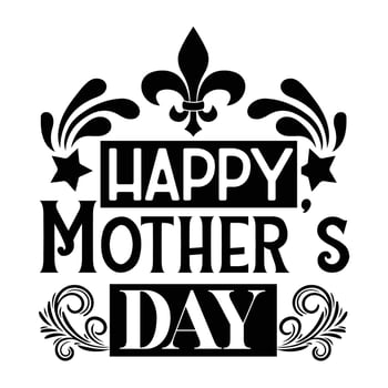 Happy Mother's day t shirt print template,  typography design for mom mommy mama daughter grandma girl women aunt mom life child best mom shirt vector