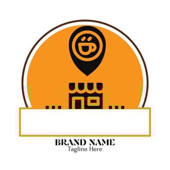 Coffee logo vector design illustration, minimalist logos design
