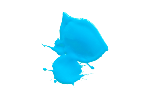 light blue brush isolated on transparent background blue watercolor,png png