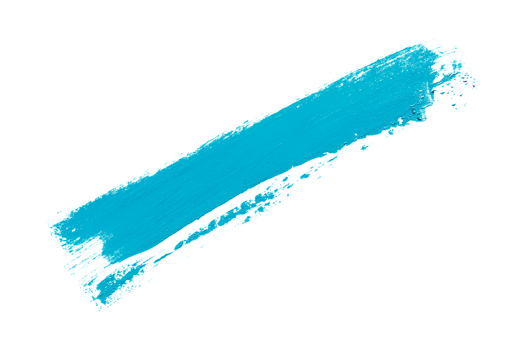 light blue brush isolated on transparent background blue watercolor,png png