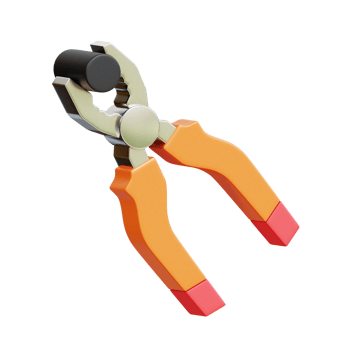 Construction Tools 3D Icon png