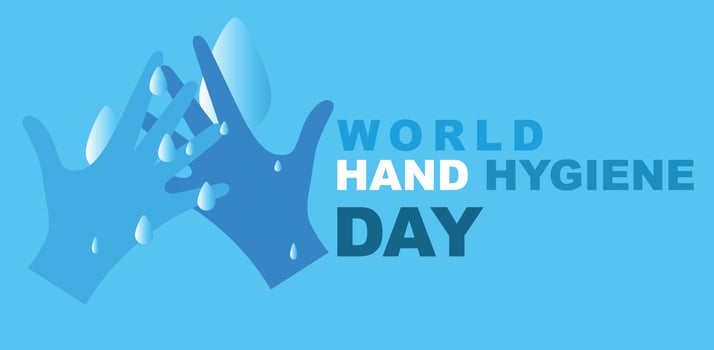 World Hand Hygiene day. Template for background, banner, card, poster. vector