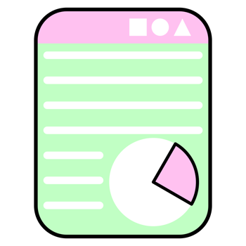 Data Summary Report Icon png