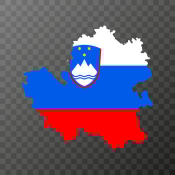 Southeast Slovenia map, region of Slovenia. Vector illustration.