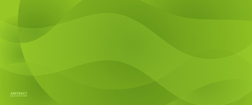 abstract green colorful gradient background with lines vector illustration