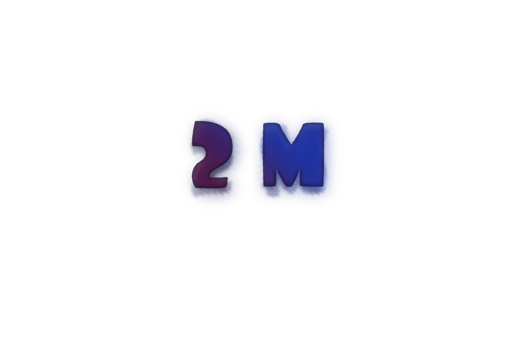 2 million subscribers celebration greeting Number with ink design png