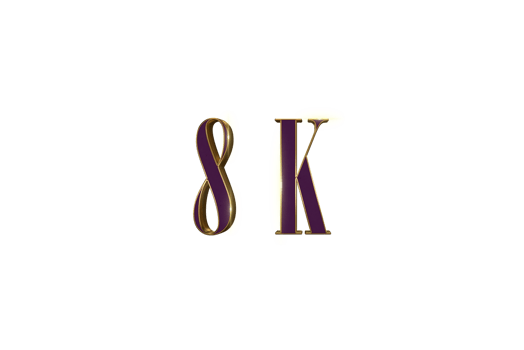 8 K  subscribers celebration greeting banner with Luxury Design png