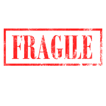 Fragile Red Ink Stamp png