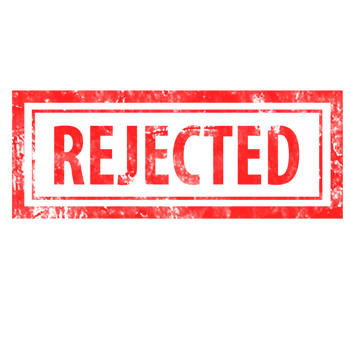 Rejected Red Ink Stamp png