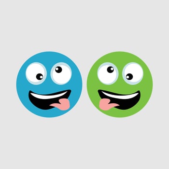 Happy Ball - A Cute and Cheerful Cartoon Vector Design