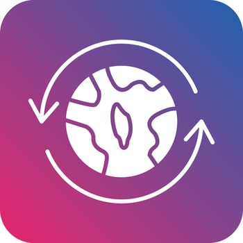 Worldwide Icon Vector Design