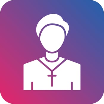 Pastor Icon Vector Design