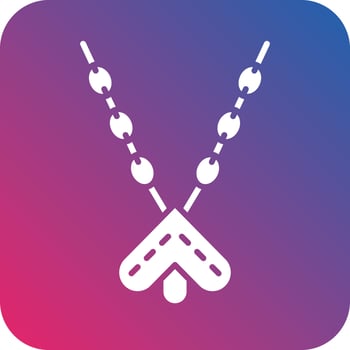Necklace Icon Vector Design