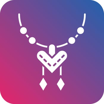 Wedding Locket Icon Vector Design