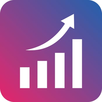 Growth Icon Vector Design