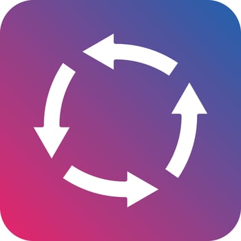 Rotation Icon Vector Design
