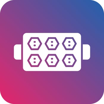 Baking Tray Icon Vector Design