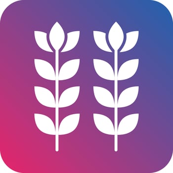 Wheat Icon Vector Design