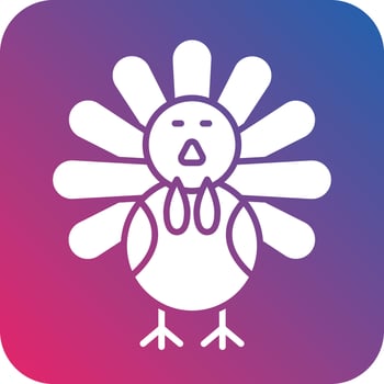 Thanksgiving Icon Vector Design