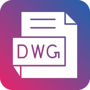 DWG Icon Vector Design