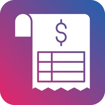 Invoice Icon Vector Design