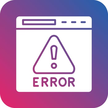 Error Icon Vector Design