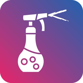 Water Spray Icon Vector Design