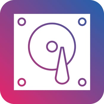 Hard Drive Icon Vector Design