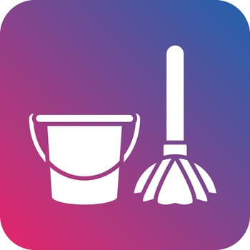 Mop Icon Vector Design