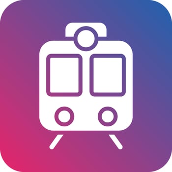 Train Icon Vector Design