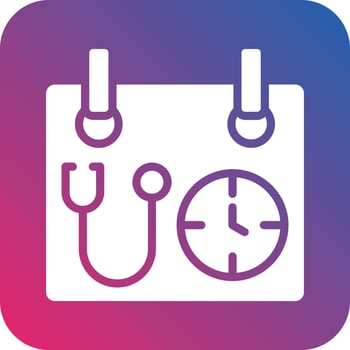 Medical Appointment Icon Vector Design