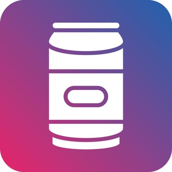 Soda Can Icon Vector Design
