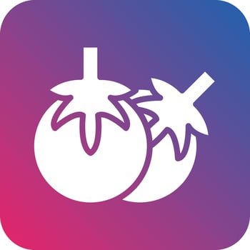 Tomato Icon Vector Design