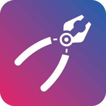 Pliers Icon Vector Design