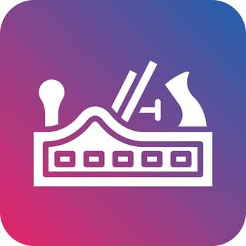 Plane Tool Icon Vector Design