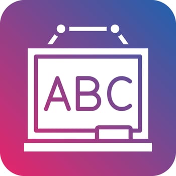 Blackboard Icon Vector Design