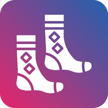 Socks Icon Vector Design
