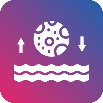 Tide Icon Vector Design