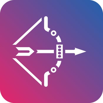 Archery Icon Vector Design