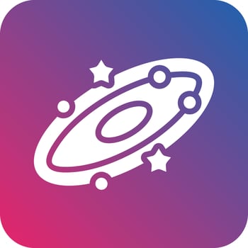 Galaxy Icon Vector Design