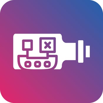 Ship Bottle Icon Vector Design
