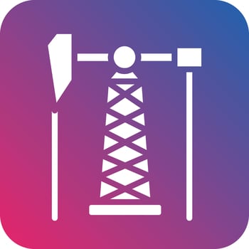 Oil Pump Icon Vector Design