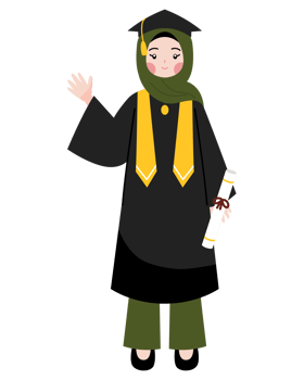 graduation cartoon character illustration png