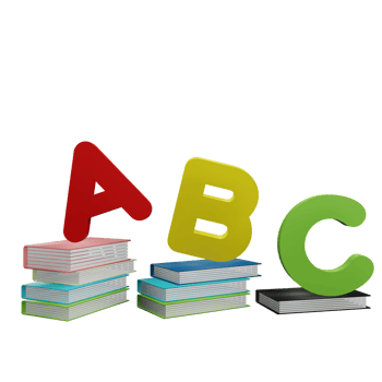 abc sign at books png