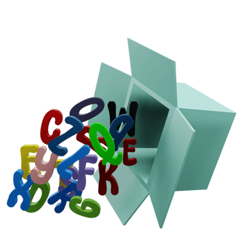 alphabet at the box png