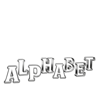 alphabet letter sign 3d png