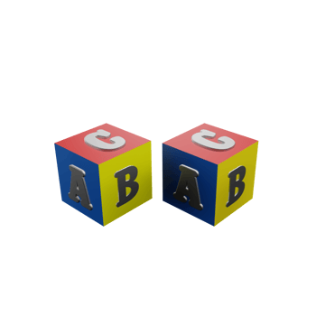 ABC Cube 3d icon png