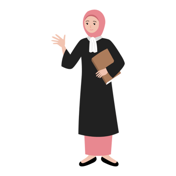 judge cartoon character illustration png